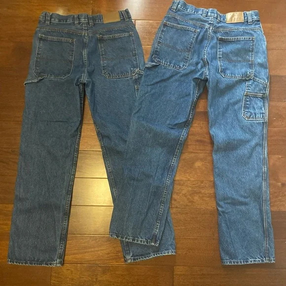 C.E. Schmidt Carpenter Blue Denim Jeans *2 total* 34Wx34L - Picture 5 of 7